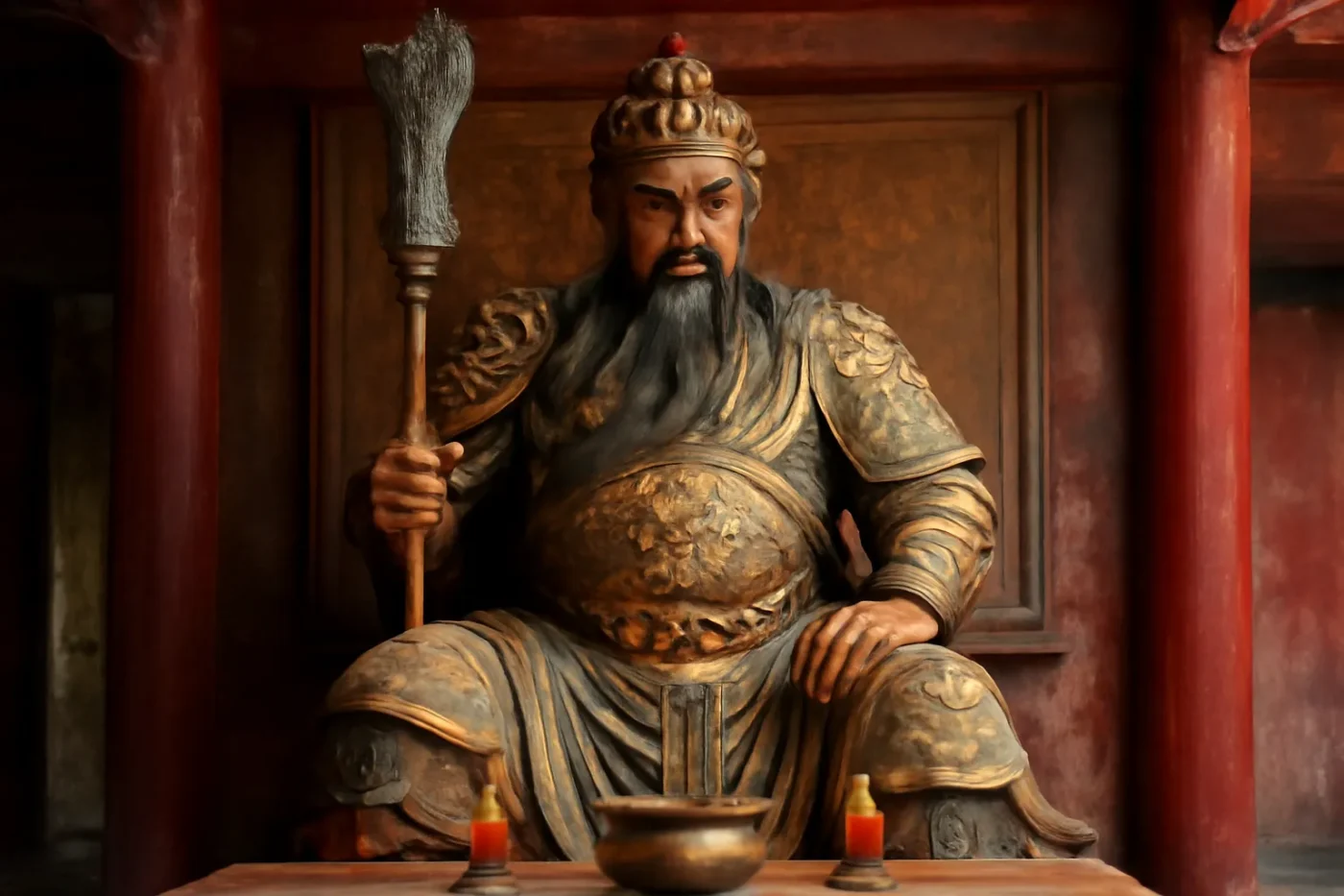 Tranh thờ Quan Thánh Đế Quân liên quan độ mạng