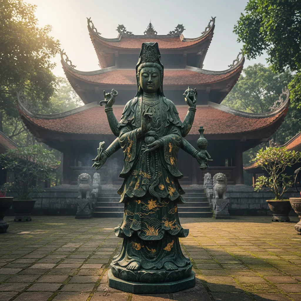 Hình ảnh mẹ Cửu Thiên Huyền Nữ trong tín ngưỡng dân gian